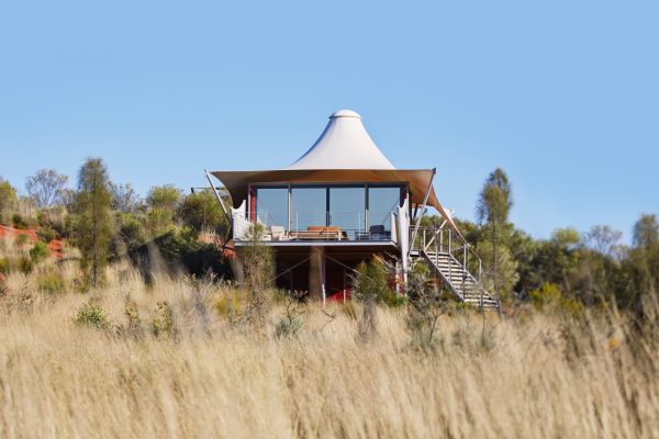 Ayers Rock Uluru Luxury Tent Exterior