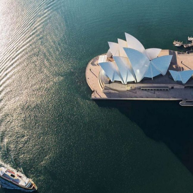 The Sydney Opera House Aerial