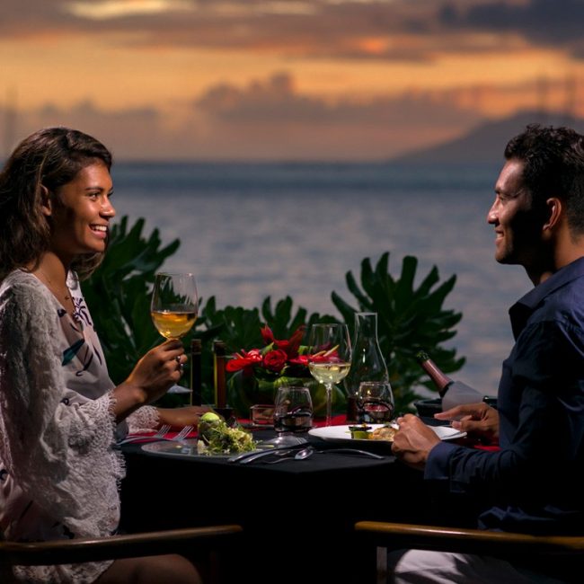 Intercontinental Tahiti Lotus Romantic Diner