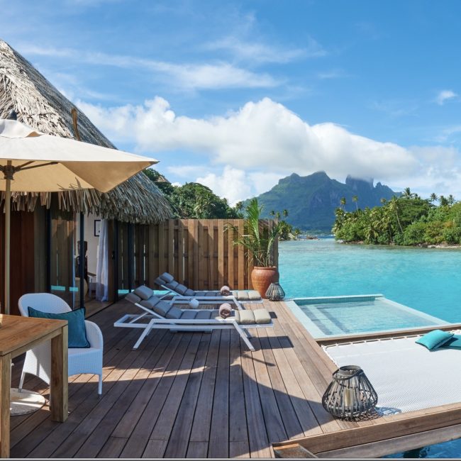 Overwater Bungalow Deck