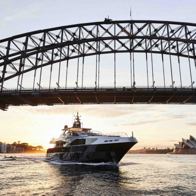 Ghost II_Superyacht on Sydney Harbour