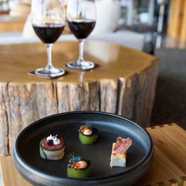 Saffire Freycinet Lodge_Canapes