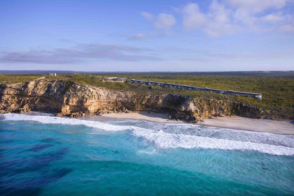 Southern Ocean Lodge Aerial